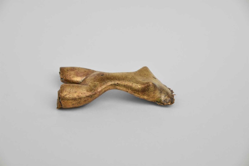 Kleiner Körper, Bronze, 2 x 8 x 4 cm