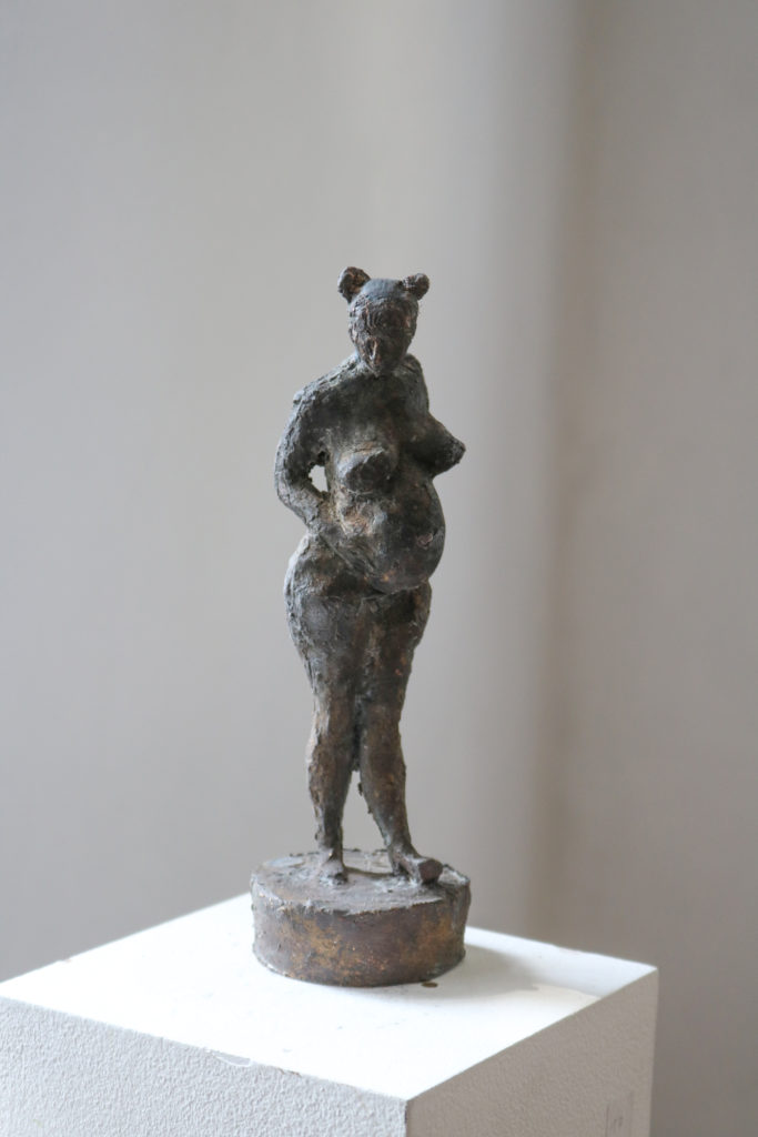 schwangere T., Bronze